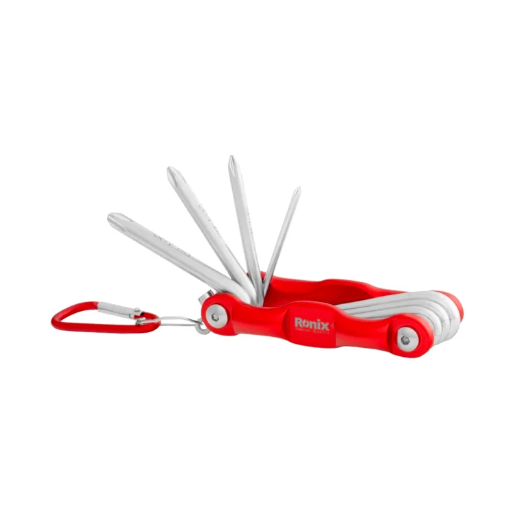 Folding Aluminum Screwdriver Set (8Pcs)