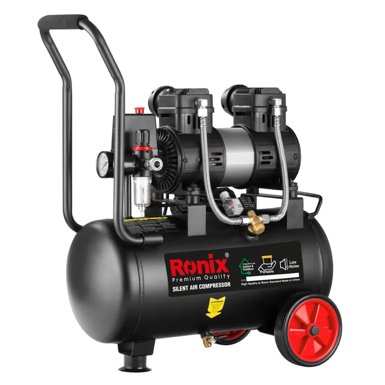 Silent Air Compressor 25L-1300W-110V