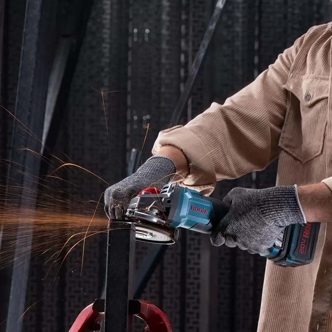 20v Brushless mini angle grinder kit 115mm