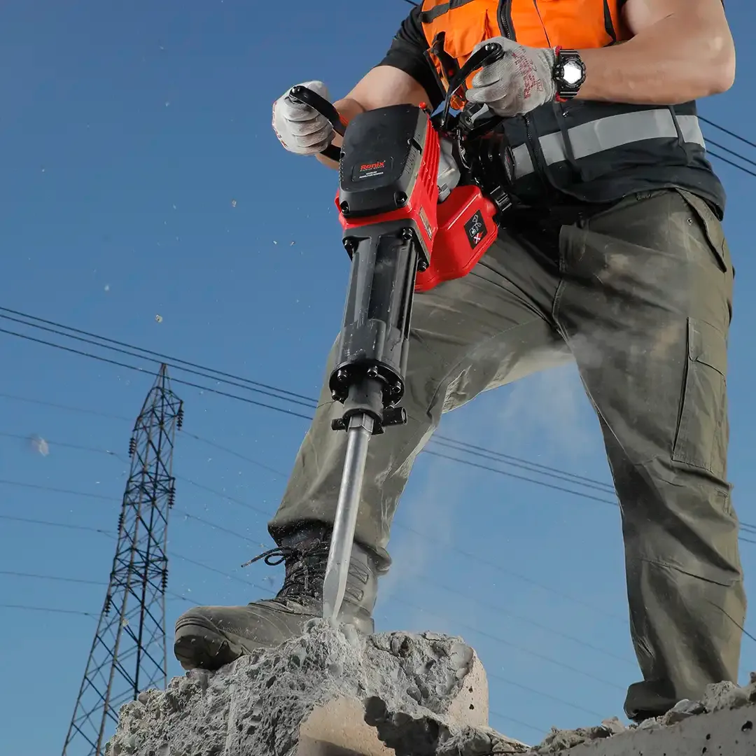 Gasoline Demolition Hammer 1700W-17.8kg