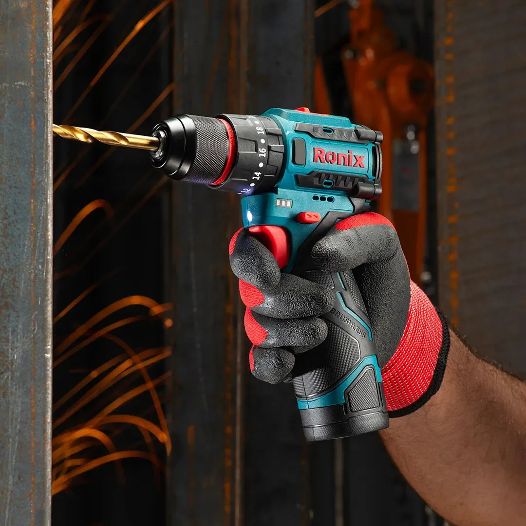 16V Brushless Cordless Drill 10mm-55N.m