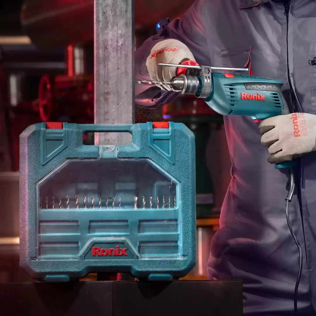 Electric Impact Drill kit 850W-13mm-keyed