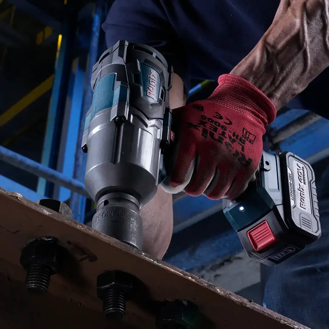 40V Brushless Cordless Impact Wrench Kit 1200 N.m ¾-inch