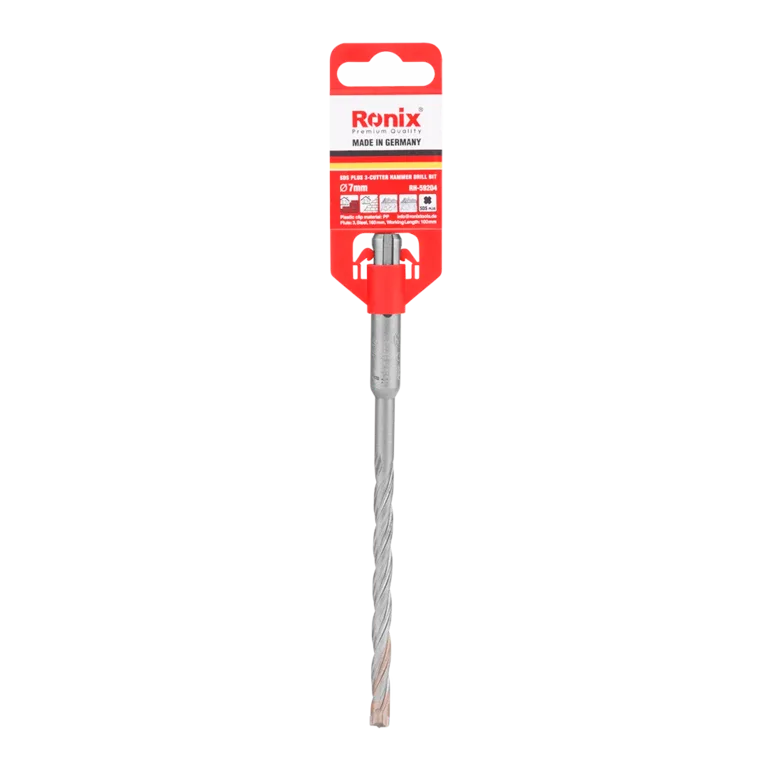 SDS Plus 3-Cutter Hammer Drill Bit 7*160- German