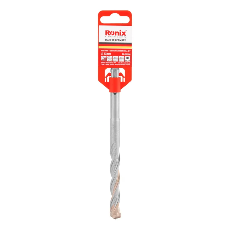 SDS Plus 3-Cutter Hammer Drill Bit 13*160- German