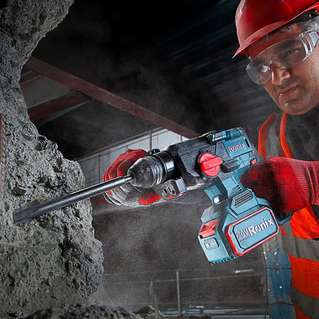 20V Brushless Cordless Rotary Hammer 2.5J