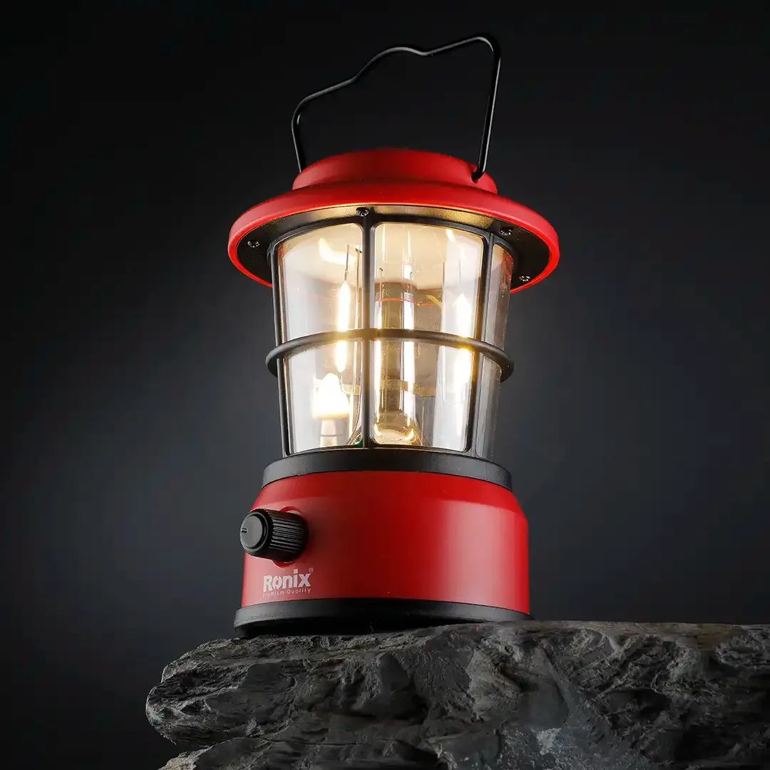 Retro Rechargeable Camping Lantern 280lm