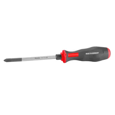 TPR Handle Phillips Hammer Screwdriver 6*100 - German