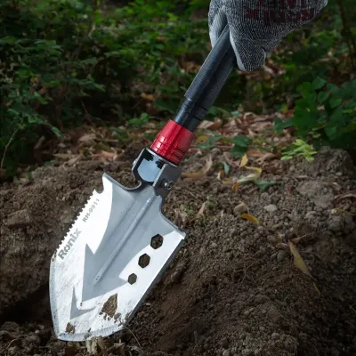 Multifunction Shovel With Knife Fire Starter & Hammer 76*13cm