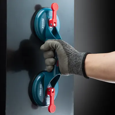 Aluminum Dual Vacuum Suction Cup 80K