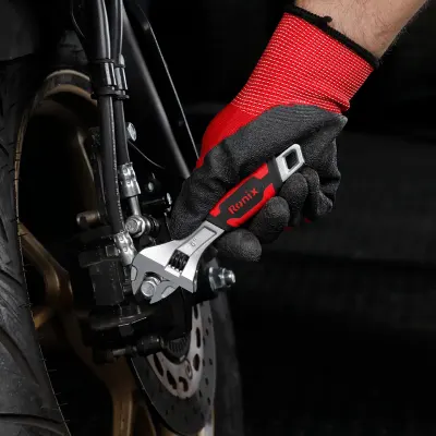 TPR Handle Adjustable Wrench 6Inch
