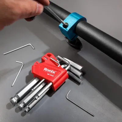 Short Arm Magnetic Hex Key Set (9Pcs)