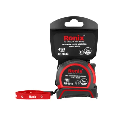 Anti-Shock Coated Measuring Tape 5 meter-Fine model