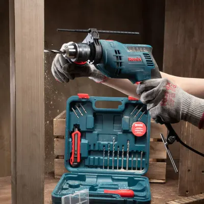 33Pcs Impact Drill Kit-750W