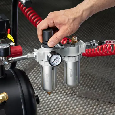 Double Air Filter Regulator 145 PSI