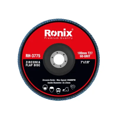 Zirconium Grinding Flap Disc 180mm-60grit-T27