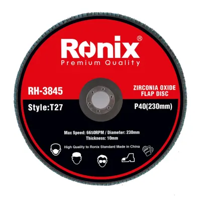ZIRCONIA OXIDE FLAP DISC P40 230mm