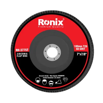Zirconium Grinding Flap Disc 180mm-60grit-T29