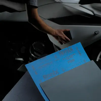 Blue Latex Waterproof Sand Paper P2000