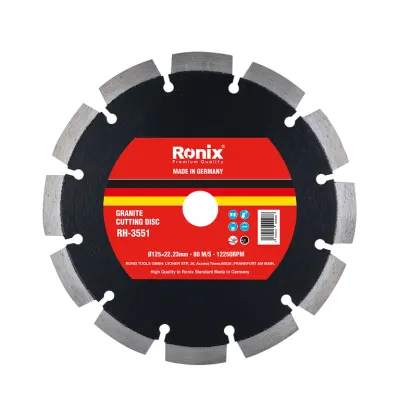 Granite Cutting Disc 125 mm - Segment 11 - German