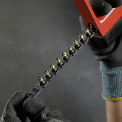 Nail Gun Driver Pin, Cal 6.8*11 *27mm, Black locks