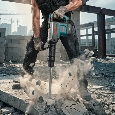 Rotary Hammer 1700W-55mm
