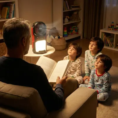 Spotlight And Dual Fan-Spider Model