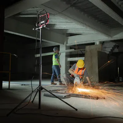 كشاف عمل 50 واط LED مع حامل ثلاثي القوائم